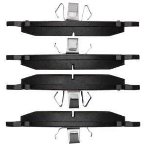 Volkswagen Gol Sedan Brake Pads - Front - R1 Concepts - Semi Met - `10-`13